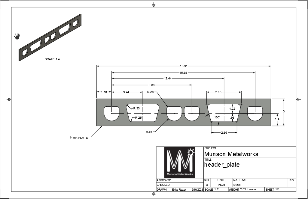 CAD design